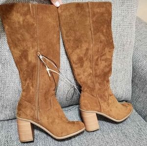 Brown Suede Boots